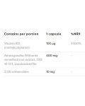 Ashwagandha Extra, 400 mg, 120 капсули, Osavi - 4t