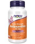 Astaxanthin Extra Strength, 10 mg, 60 капсули, Now - 1t