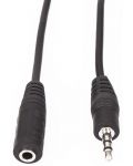 Аудио кабел VCom - CV202, жак 3.5 mm/жак 3.5mm, 10 m, черен  - 1t