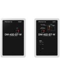 Аудио система Pioneer DJ - DM-40D-BT, 2.0, бяла - 3t