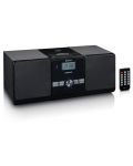 Аудио система Lenco - MC-030BK, 2.0, черна - 3t