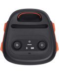 Аудио система JBL - Partybox 110, черна/оранжева - 4t