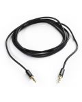 Аудио кабел Energizer - 3.5 mm/3.5 mm, 1.5 m, черен - 2t
