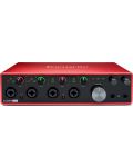 Аудио интерфейс Focusrite - Scarlett 18i8 3rd Gen, червен - 1t