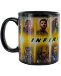 Чаша с термо ефект Paladone - Marvel Avengers Infinity War  - 2t