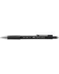 Автоматичен молив Faber-Castell Grip - 0.5 mm, черен - 1t