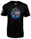 Тениска Avengers - War Team, черна - 1t