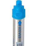 Автоматична химикалка с гума Flex Office - FO-GELE003, 0.5 mm, синя - 2t