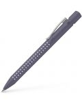 Автоматичен молив Faber-Castell - Grip, 0.5 mm, сив - 1t