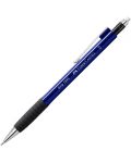 Автоматичен молив Faber-Castell Grip - 0.5 mm, тъмносин - 1t