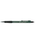 Автоматичен молив Faber-Castell Grip - 0.5 mm, зелен - 1t