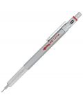 Автоматичен молив Rotring 600 - 0.5 mm, сребрист - 1t