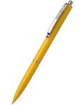 Автоматична химикалка Schneider K15 M - Жълто тяло, синьопишеща - 1t