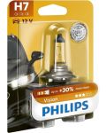 Автомобилна крушка Philips - H7, Vision +30% more light, 12V, 55W, PX26d - 1t
