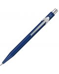 Автоматичен молив Caran d'Ache 844 Metal Collection – Sapphire Blue, 0.7 mm - 1t