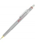 Автоматичен молив Rotring 800 - 0.7 mm, сребрист - 1t