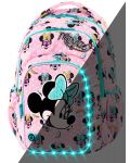 Ученическа светеща LED раница Cool Pack Spark L - Minnie Mouse Pink - 1t