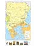 България и Византия през ІХ-Х век (стенна карта) - 1t