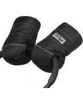 Универсални ръкавици за количка с вълна ДоРечи - Черни - 1t