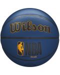 Баскетболна топка Wilson - NBA Forge Plus, размер 7, синя - 1t