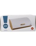 Бамбукова кутия за хляб ADS - White, 35 x 25 x 15.5 cm - 5t