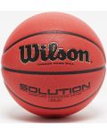 Баскетболна топка Wilson - Solution, размер 7, кафява - 1t