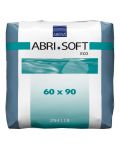 Еднократни еко подложки за преповиване / протектори за легло Abena - Abri-Soft Eco Blue 60x90 cm - 1t