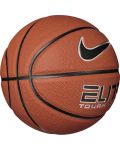 Баскетболна топка Nike - Elite Tournament 8P, размер 7, кафява - 2t