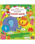 Baby's very first play book Animal words - 1t