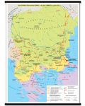 България при княз Борис I и цар Симеон (852-927) - стенна карта - 1t