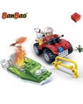 Конструктор BanBao - Пожарникарска кола и лодка - 2t