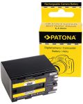 Батерия Patona - заместител на Canon BP-970G, черна - 3t