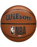 Баскетболна топка Wilson - NBA DRV Plus, размер 7, кафява - 1t