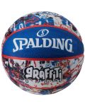 Баскетболна топка SPALDING - Graffiti, размер 7 - 1t