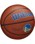Баскетболна топка Wilson - NBA Team Alliance GS Warriors, размер 7 - 2t