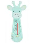 Термометър за баня Babyono - Зелен жираф и бели кръгчета - 1t