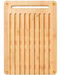 Бамбукова дъска за рязане Fiskars - Functional Form, 27 x 2.2 x 44 cm - 1t