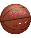 Баскетболна топка Wilson - NBA Team Alliance Chicago Bulls, размер 7 - 2t