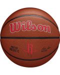 Баскетболна топка Wilson - NBA Team Alliance Houston Rockets, размер 7 - 1t