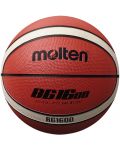 Баскетболна топка Molten - BG1600, размер 6, кафява - 1t