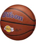 Баскетболна топка Wilson - NBA Team Alliance LA Lakers, размер 7 - 3t