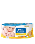 Мокри кърпички Baby Crema - Лайка, 80 броя - 1t