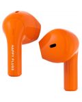Безжични слушалки Happy Plugs - Joy, TWS, оранжеви - 5t