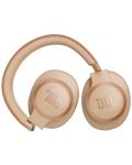 Безжични слушалки JBL - Live 770NC, ANC, Sand - 7t