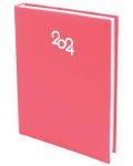 Бележник Spree Pastel - С твърда корица, червен, 168 листа, 2024 - 1t
