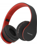 Безжични слушалки PowerLocus - P1, червени - 1t