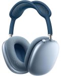 Безжични слушалки с микрофон Apple - AirPods Max, Sky Blue - 2t