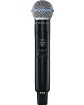 Безжичен микрофон Shure - SLXD2/B58, черен - 1t