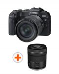 Безогледален фотоапарат Canon - EOS RP, RF 24-105mm, f/F4-7.1 IS, черен + Обектив Canon - RF, 15-30mm, f/4.5-6.3 IS STM - 1t