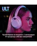Безжични слушалки Sony - WH ULT Wear, ANC, бели - 4t